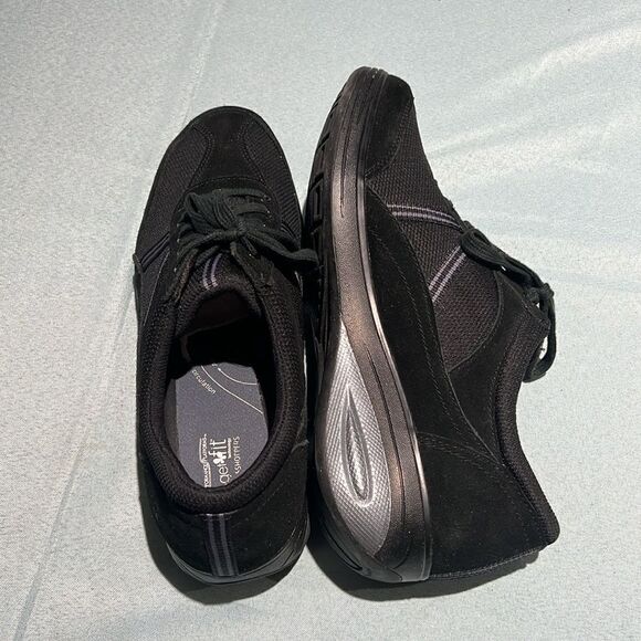 Grasshoppers Get Fit Performance Platforms Black Slip On Shoes Size 11 B29 - Picture 8 of 10